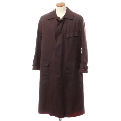 [Used] ELENA DAWSON Oiled cotton trench coat Purple [No size indicated (M size)] [Condition rank A] [Unisex]
 [APD]