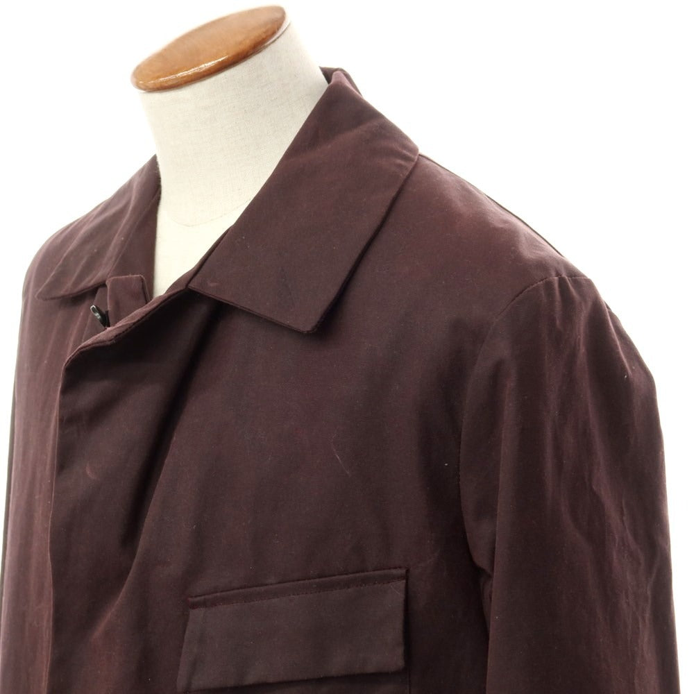 [Used] ELENA DAWSON Oiled cotton trench coat Purple [No size indicated (M size)] [Condition rank A] [Unisex]
 [APD]