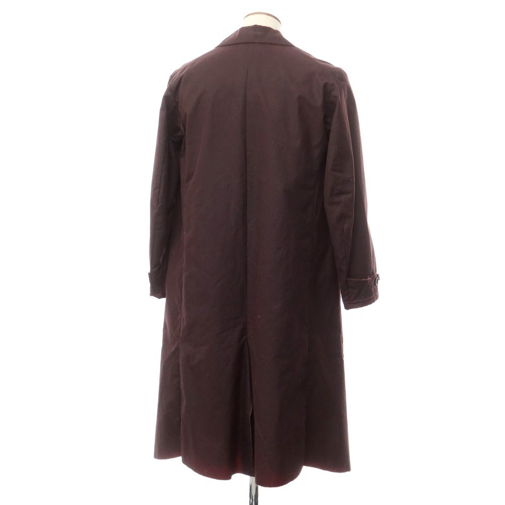 [Used] ELENA DAWSON Oiled cotton trench coat Purple [No size indicated (M size)] [Condition rank A] [Unisex]
 [APD]