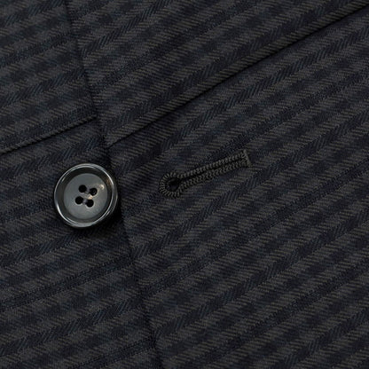 【中古】コムデギャルソン オムドゥ COMME des GARCONS HOMME DEUX 2023年秋冬 ウール チェック カジュアルジャケット ダークグレーxネイビー【サイズM】【GRY】【A/W】【状態ランクA】【メンズ】【758995】