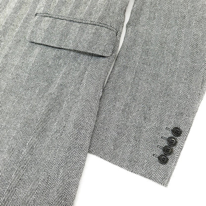 【中古】コムデギャルソン オムドゥ COMME des GARCONS HOMME DEUX 2023年秋冬 ポリエステル チェスターフィールドコート ブラックxホワイト【サイズM】【GRY】【A/W】【状態ランクA】【メンズ】
[BPD]