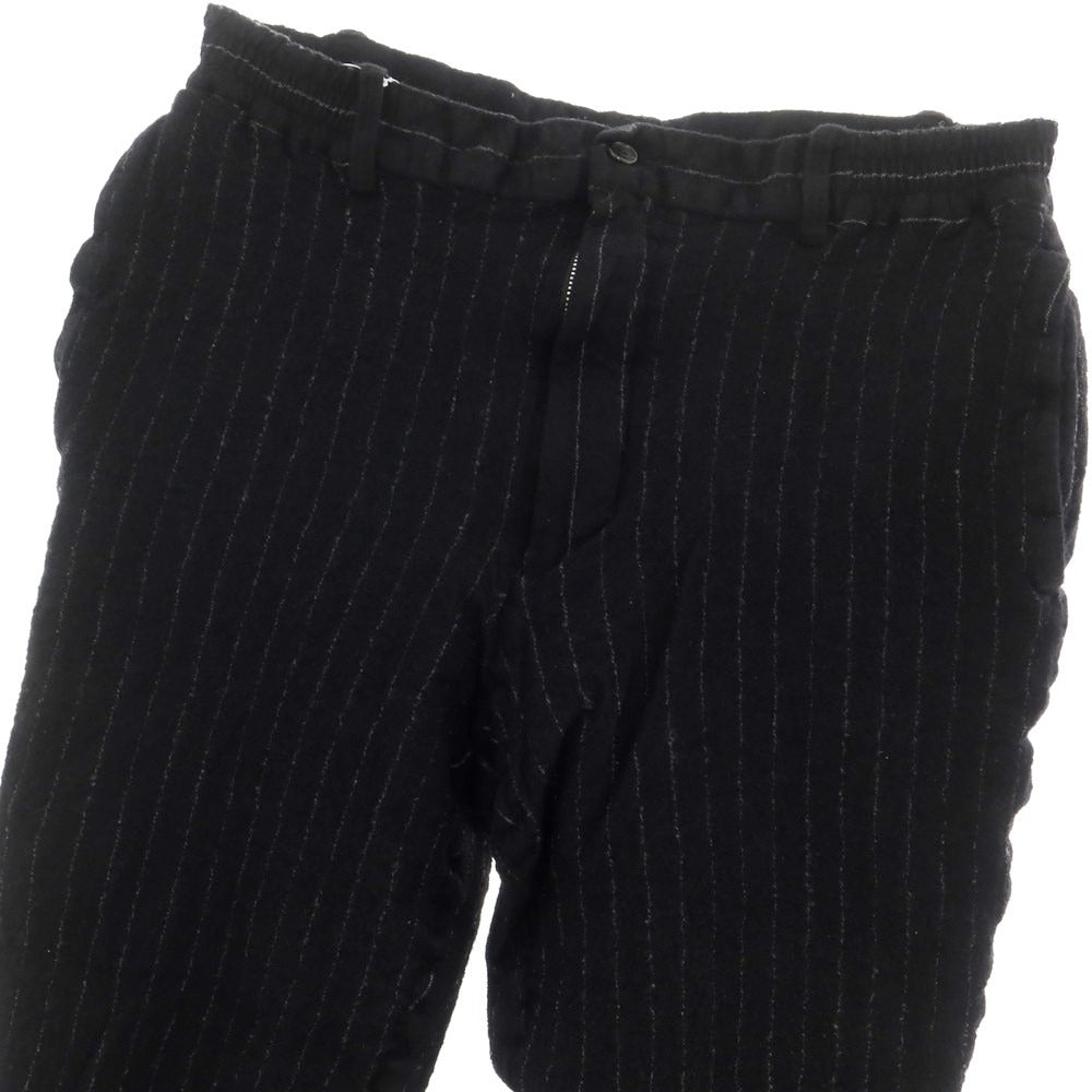 【中古】コムデギャルソン オムドゥ COMME des GARCONS HOMME DEUX 2023年秋冬 ウール ストライプ カジュアルスラックスパンツ ブラック【 XS 】【 状態ランクA 】【 メンズ 】
[DPD]