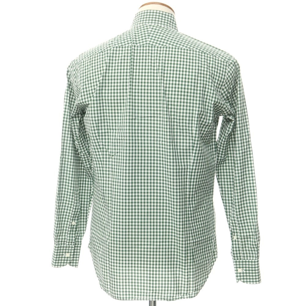 [Used] ORIAN Cotton Button-down Casual Shirt
 Green x White [Size 39] [GRN] [S/S/A/W] [Condition Rank B] ​​[Men&