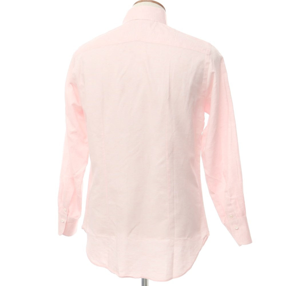 [Used] UNIVERSAL LANGUAGE Cotton Linen Button-down Casual Shirt Light Pink [M] [Condition Rank B] [Men&