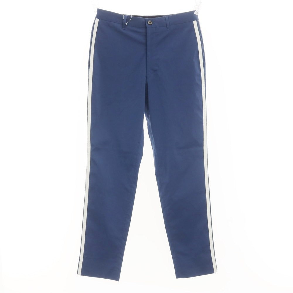 [Used] UNITED TOKYO Polyester Line Casual Slacks Pants Dark Blue [2] [Condition Rank B] [Men&