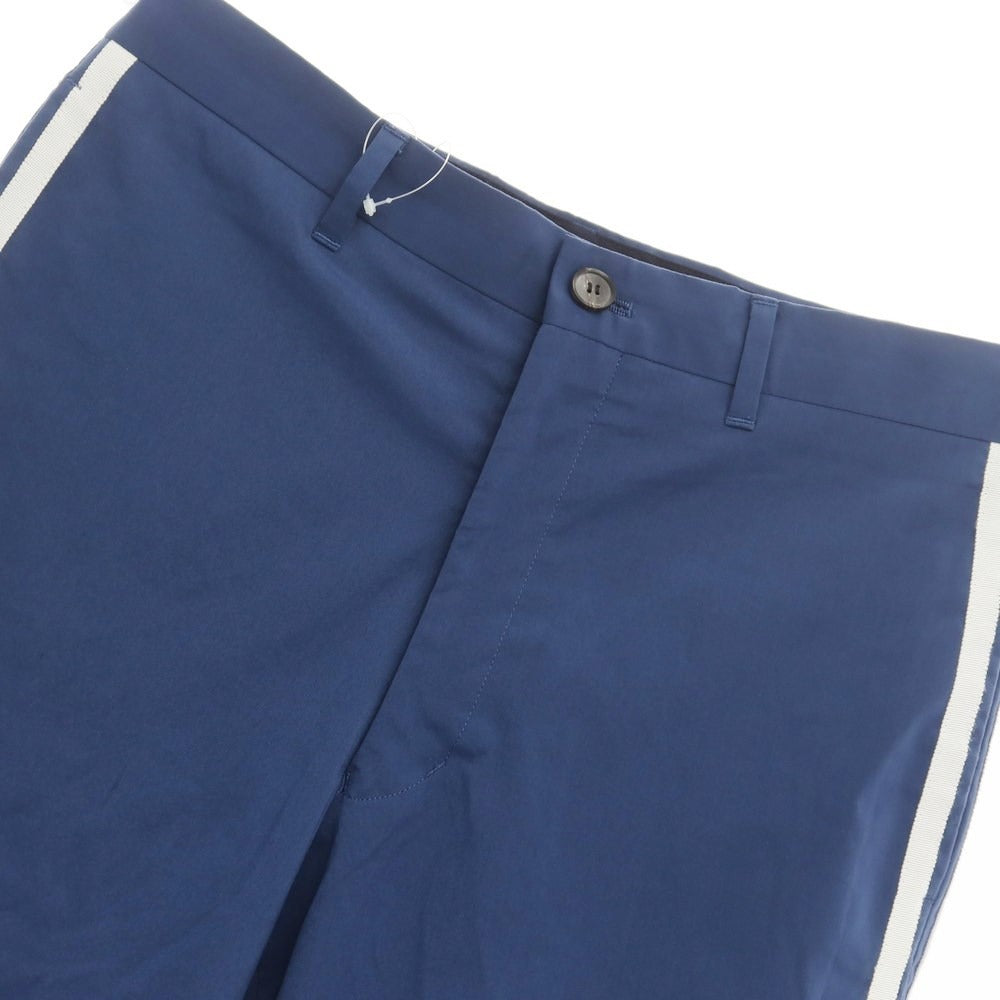 [Used] UNITED TOKYO Polyester Line Casual Slacks Pants Dark Blue [2] [Condition Rank B] [Men&