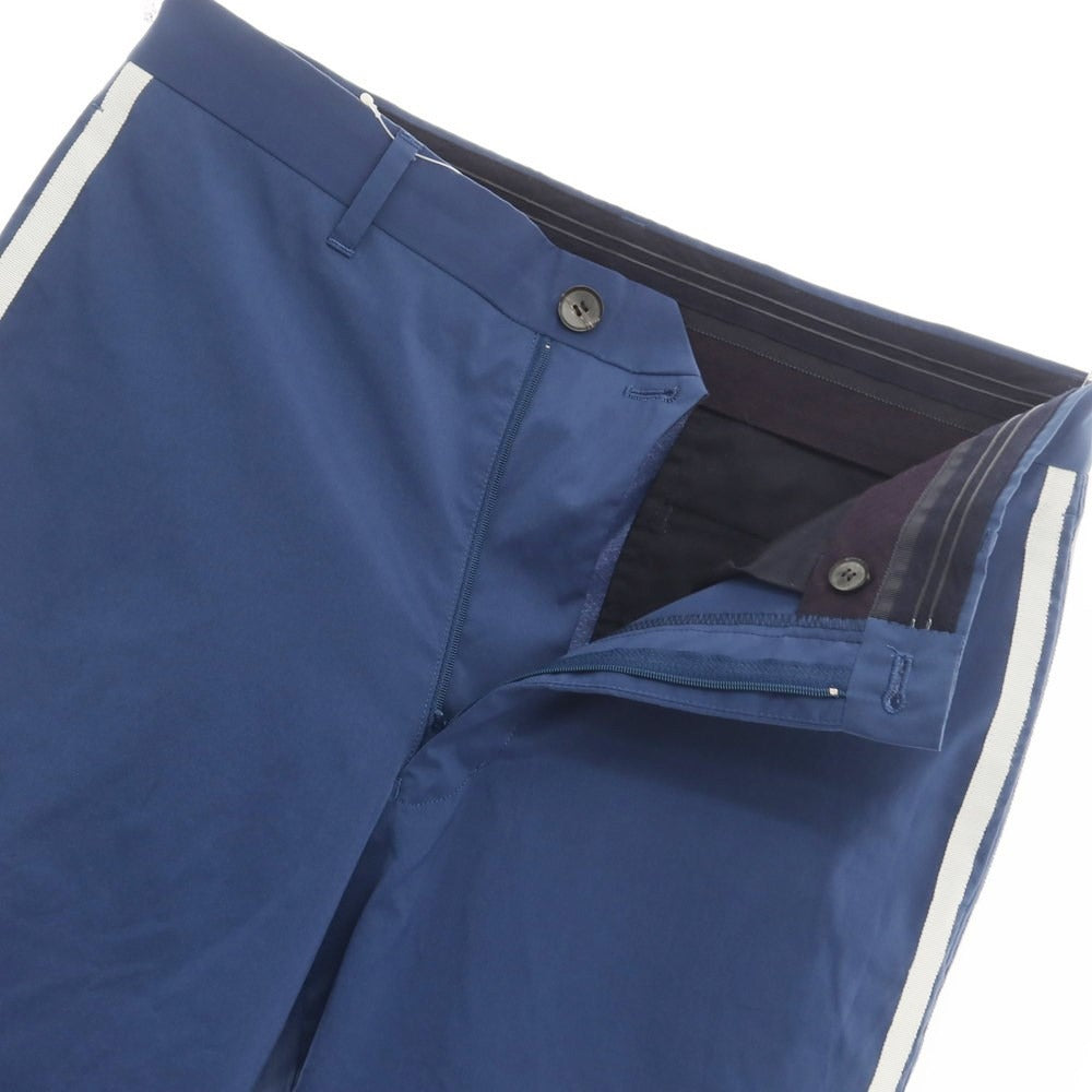 [Used] UNITED TOKYO Polyester Line Casual Slacks Pants Dark Blue [2] [Condition Rank B] [Men&