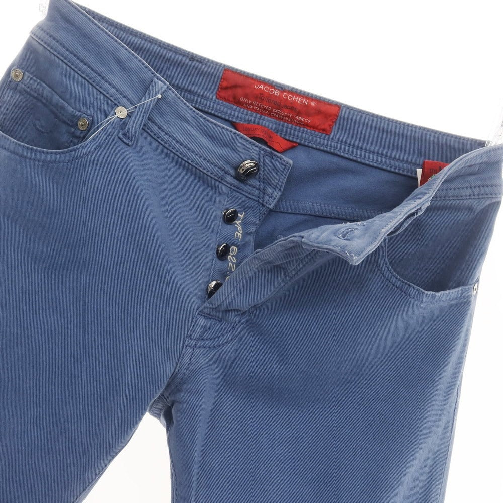 [Used] JACOB COHEN J622 Stretch Cotton 5 Pocket Pants Blue [31] [Condition Rank C] [Men&