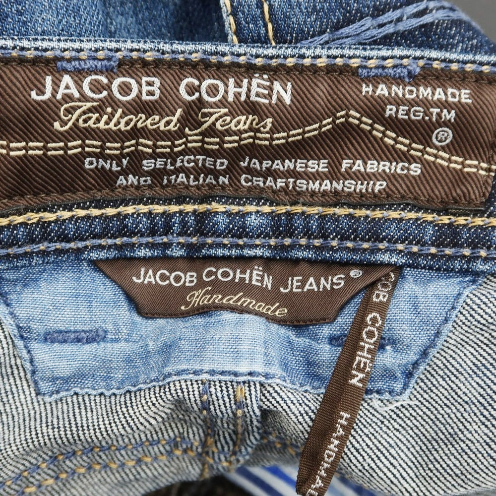 [Used] JACOB COHEN J688 Stretch Cotton Denim Pants Jeans Navy [31] [Condition Rank C] [Men&