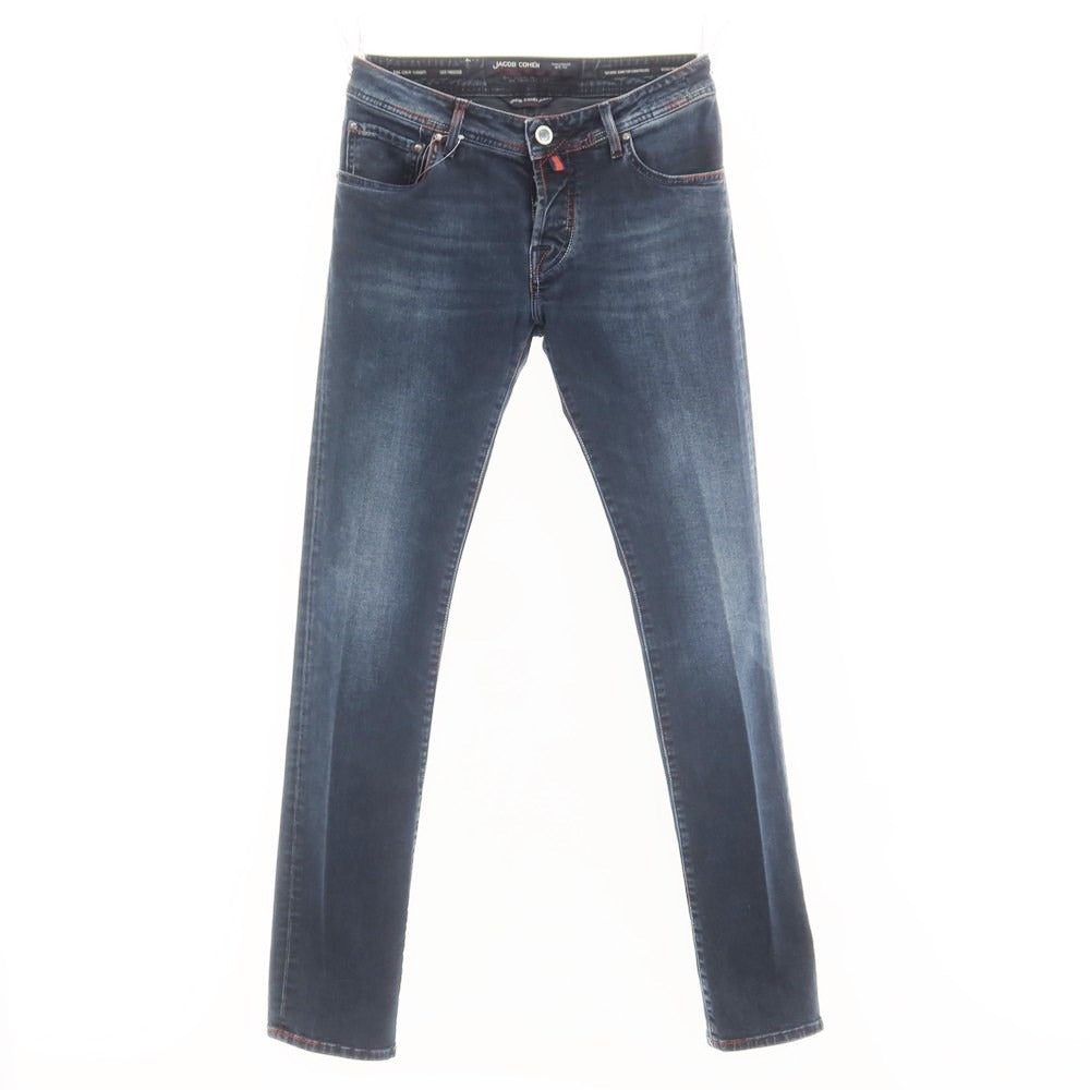 [Used] JACOB COHEN J622 Stretch Denim Pants Jeans Dark Navy [30] [Condition Rank B] [Men&