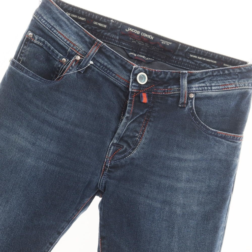 [Used] JACOB COHEN J622 Stretch Denim Pants Jeans Dark Navy [30] [Condition Rank B] [Men&