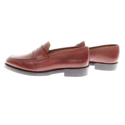 [Used] Crockett &amp;amp; Jones CROCKETT &amp;amp; JONES Barneys New York special order READING coin loafer red brown [7E] [Condition rank C] [Men&