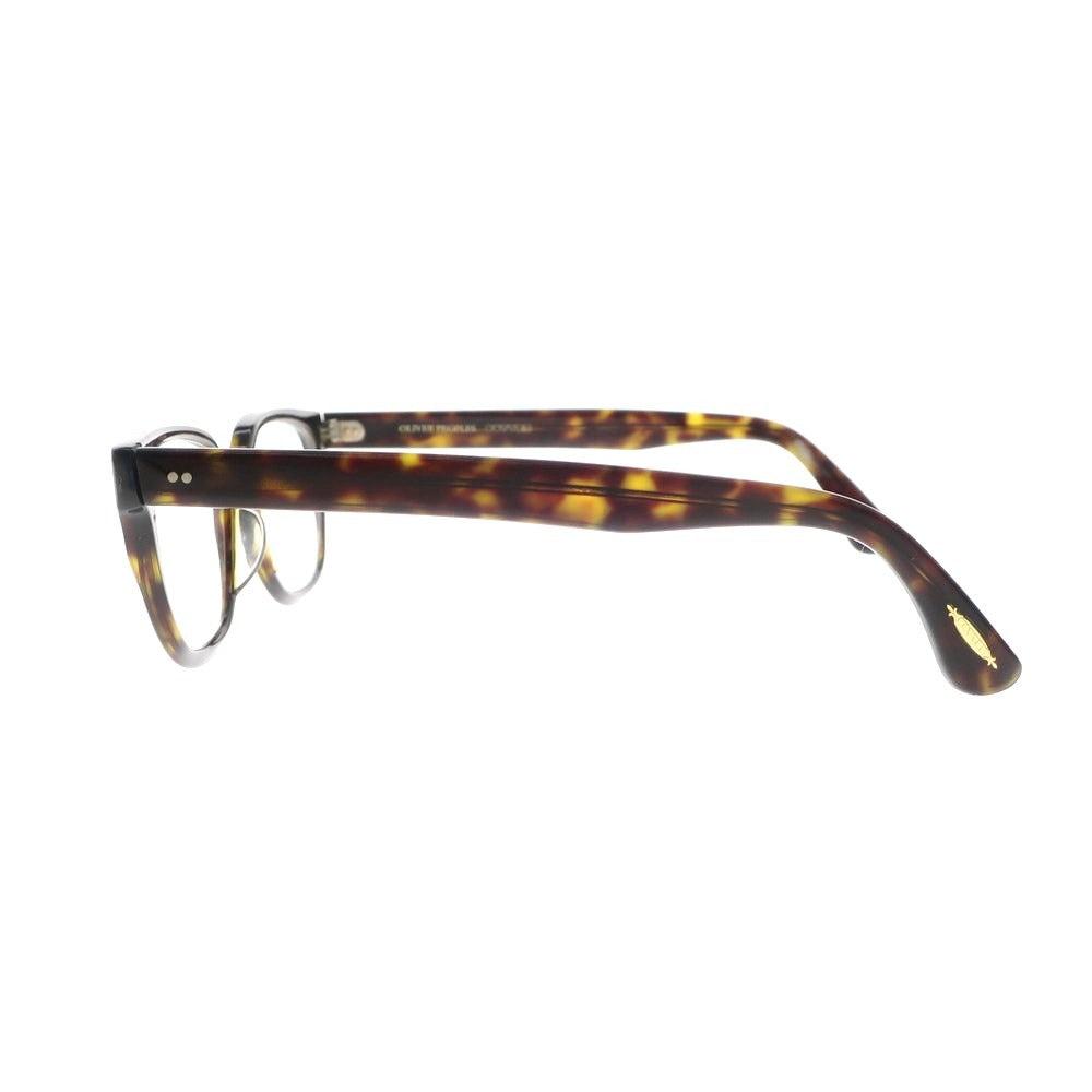 [Used] Oliver Peoples Zee Wellington Cell Frame Glasses Dark Brown [50□21] [Condition Rank C] [Men&