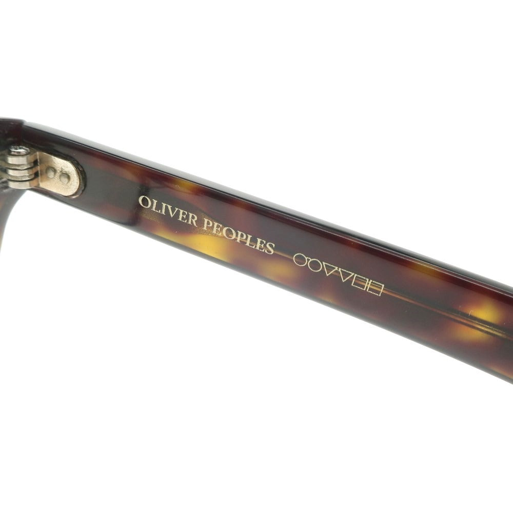 【中古】オリバーピープルズ OLIVER PEOPLES Zee ウェリントン セルフレーム メガネ ダークブラウン【 50□21 】【 状態ランクC 】【 メンズ 】
[APD]