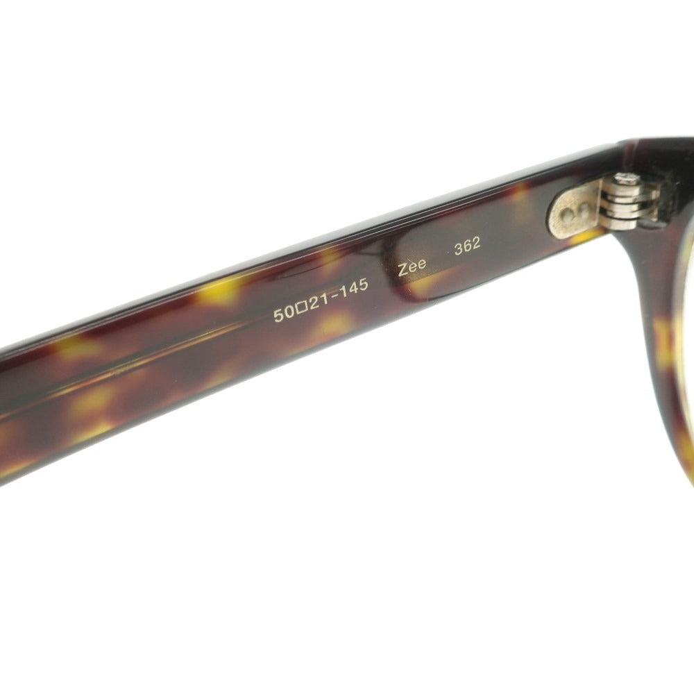 【中古】オリバーピープルズ OLIVER PEOPLES Zee ウェリントン セルフレーム メガネ ダークブラウン【 50□21 】【 状態ランクC 】【 メンズ 】
[DPD]