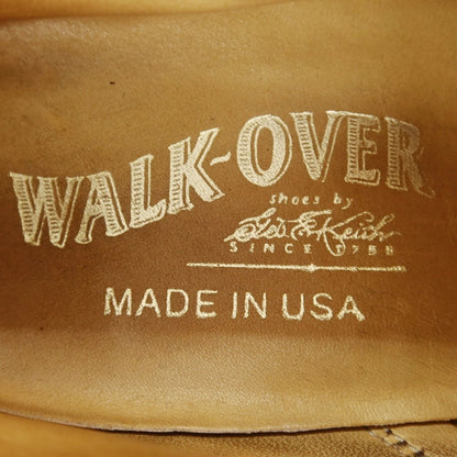 【中古】ウォークオーバー WALK OVER オイルドレザー チャッカブーツ ダークブラウン【 US 8 】【 状態ランクC 】【 メンズ 】