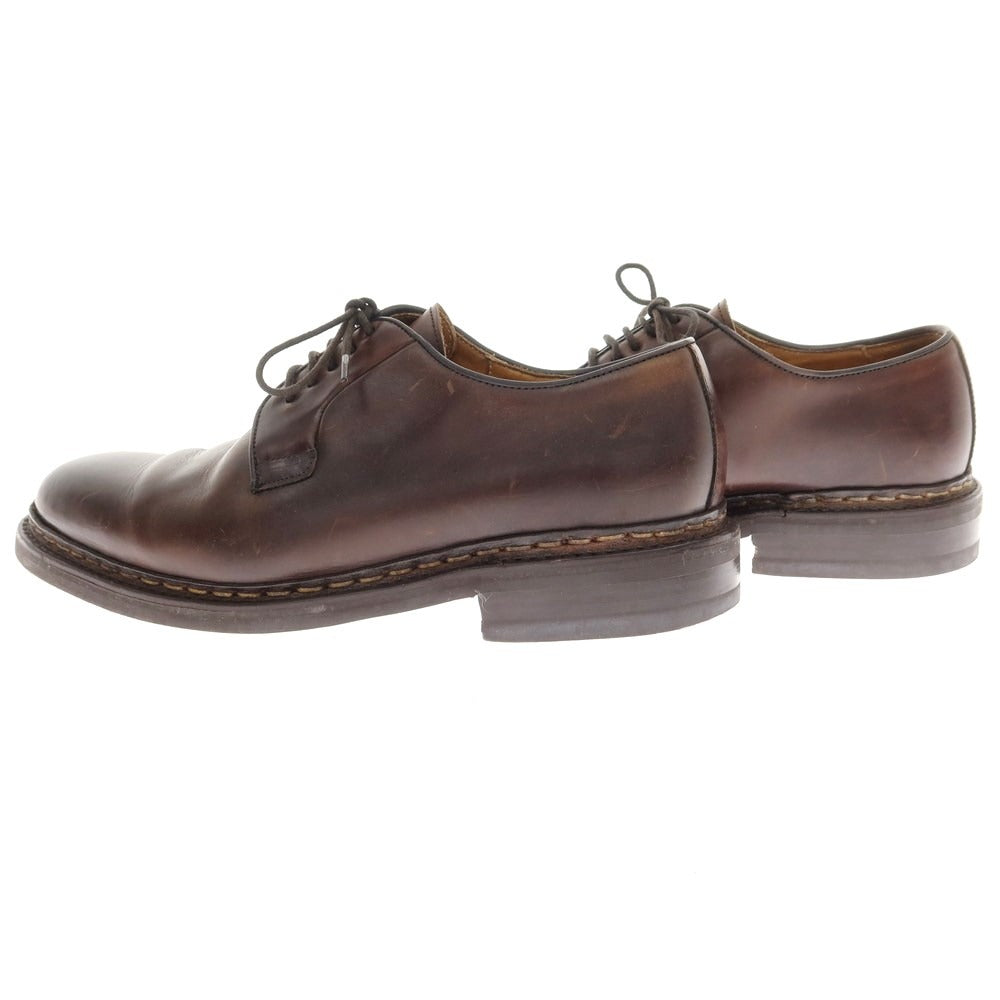 [Used] Berwick Norwegian-made oiled leather derby shoes, brown [6 1/2] [Condition: C] [Men&