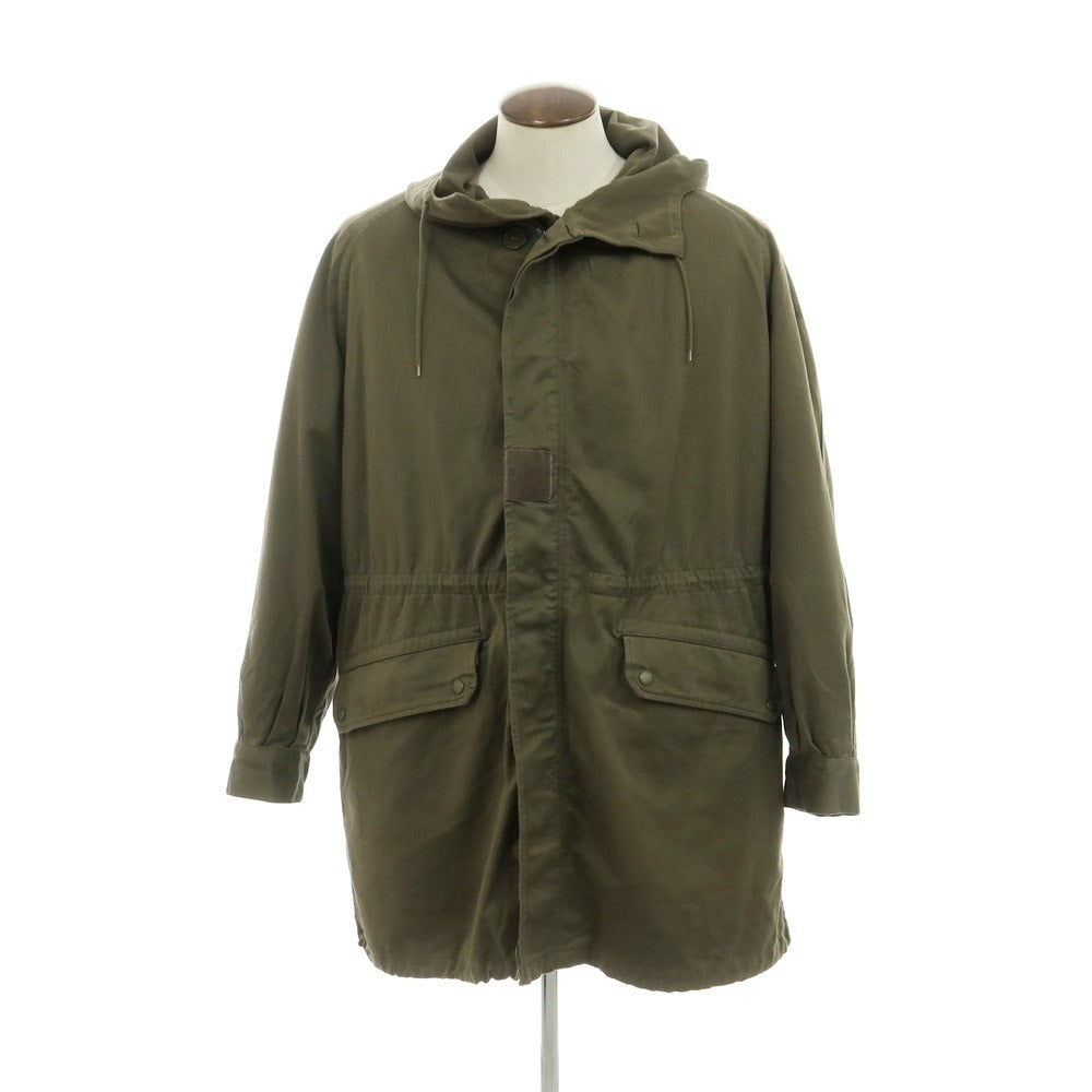 【中古】ミリタリー MILITARY コットン系 フランス軍 M-64 92C モッズコート オリーブ系【サイズ表記なし（L位）】【KAK】【S/S/A/W】【状態ランクC】【メンズ】