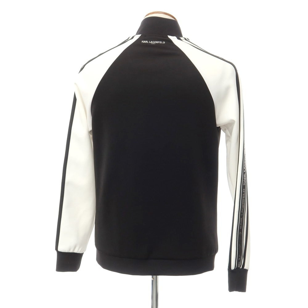 【中古】カールラガーフェルド KARL LAGERFELD ポリエステル ジップアップ ジャージ ブラックxホワイト【サイズM】【BLK】【S/S/A/W】【状態ランクA】【メンズ】【759485】
[APD]