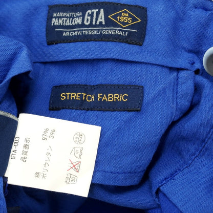 [Used] GTA Stretch Cotton Casual Slacks Pants Blue [48] [Condition Rank B] ​​[Men&