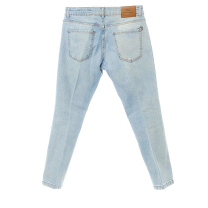 [Used] ENTRE AMIS stretch denim pants, jeans, light blue [33] [Condition rank C] [Men&