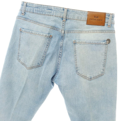 [Used] ENTRE AMIS stretch denim pants, jeans, light blue [33] [Condition rank C] [Men&