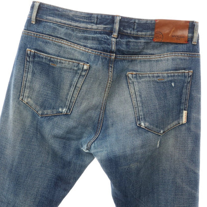 [Used] SIVIGLIA distressed denim pants, jeans, navy [32] [Condition rank D] [Men&