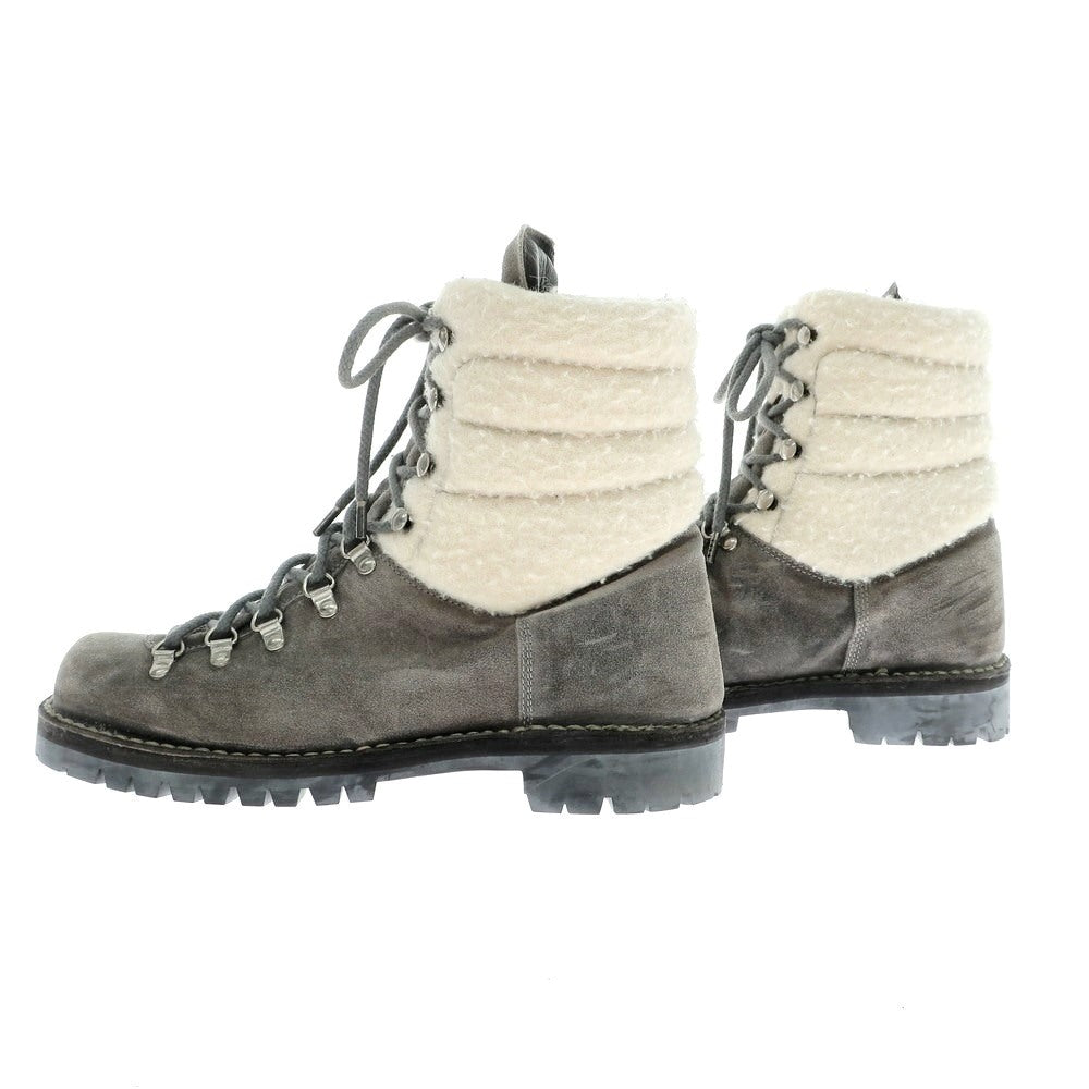 [Used] Andrea Ventura ANDREA VENTURA Suede Switching Mountain Boots Gray x Ivory [42] [Condition Rank B] ​​[Men&