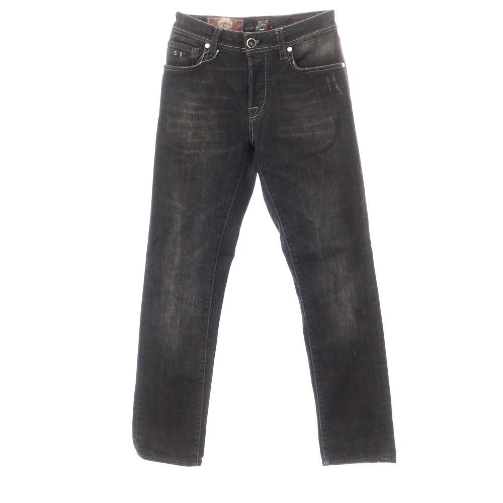 [Used] Tramarossa Leonardo Stretch Denim Jeans Black [28] [Condition Rank B] ​​[Men&