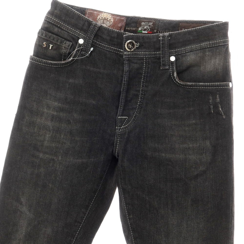 [Used] Tramarossa Leonardo Stretch Denim Jeans Black [28] [Condition Rank B] ​​[Men&