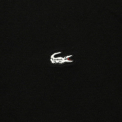 [Used] LACOSTE Cotton Long Sleeve Polo Shirt Black [Size 4] [BLK] [S/S/A/W] [Condition Rank C] [Men&