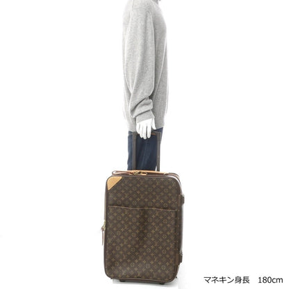 【中古】ルイ ヴィトン LOUIS VUITTON ペガス55 モノグラム キャリーバッグ ブラウン【 状態ランクC 】【 ユニセックス 】
[APD]