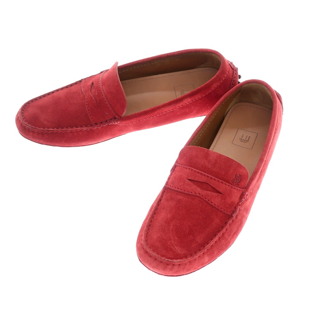 [Used] Dunhill Suede Driving Shoes Red [7] [Condition Rank A] [Men&