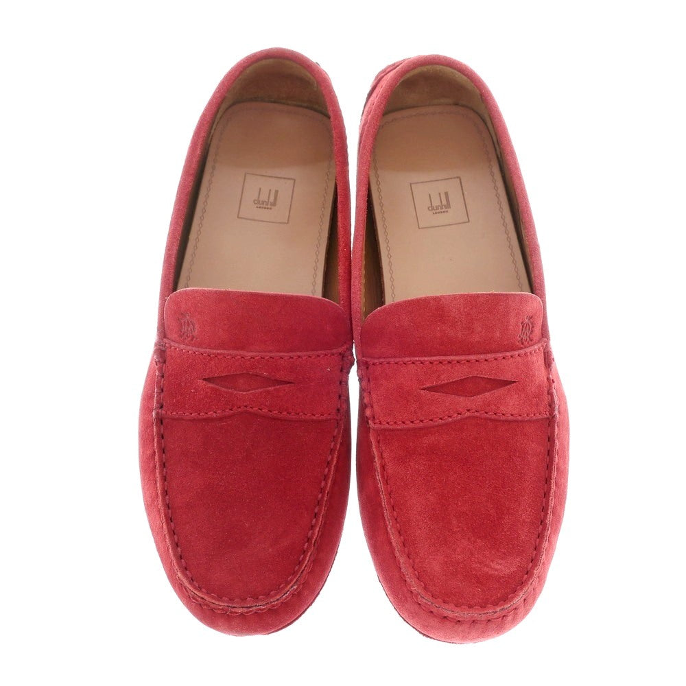 [Used] Dunhill Suede Driving Shoes Red [7] [Condition Rank A] [Men&