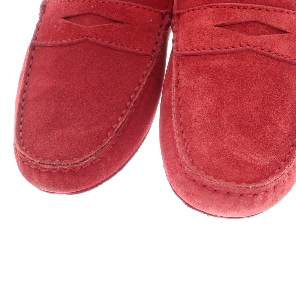 [Used] Dunhill Suede Driving Shoes Red [7] [Condition Rank A] [Men&