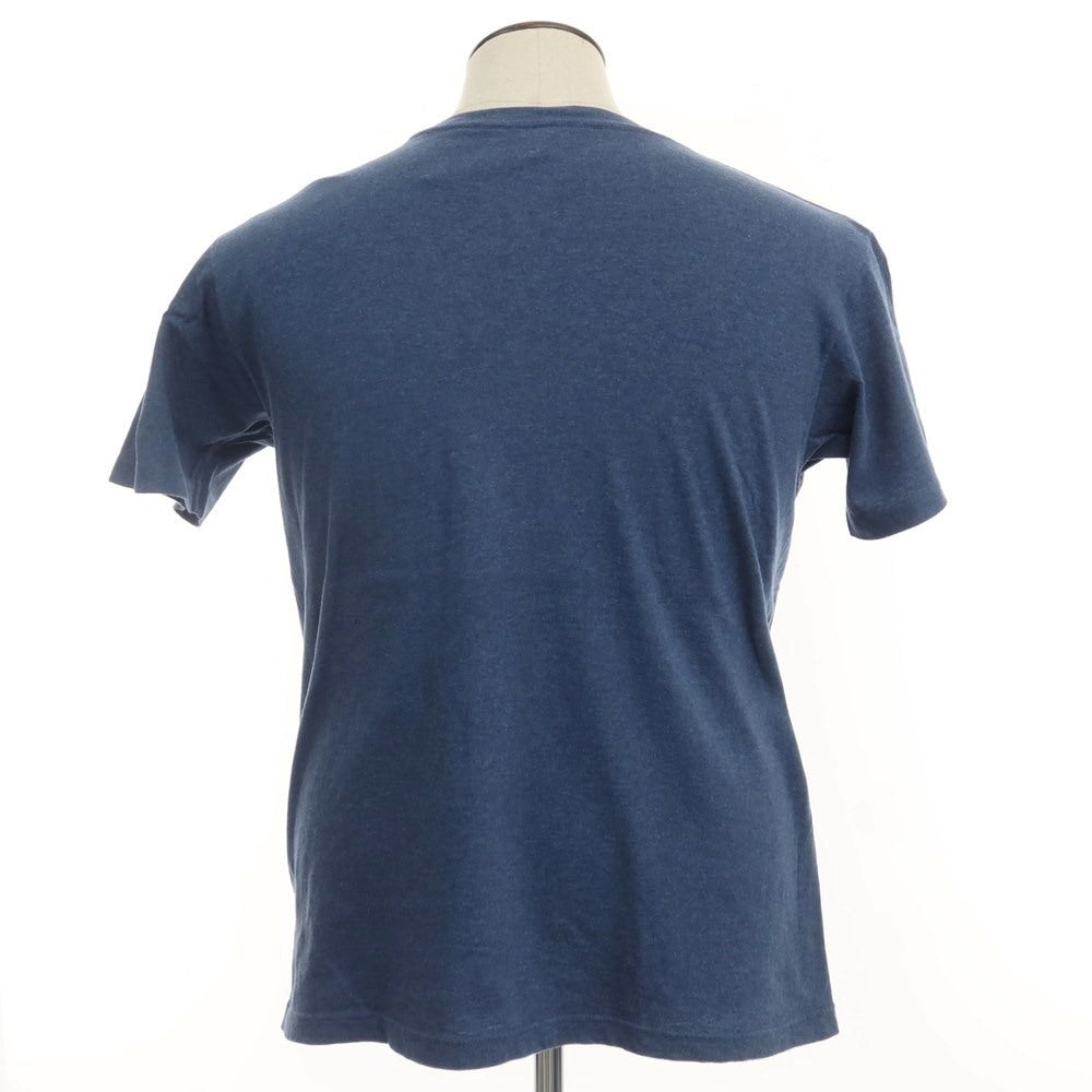 [Used] FilMelange JAMES Cotton Short Sleeve T-Shirt Blue [Size 5] [BLU] [S/S] [Condition Rank B] [Men&