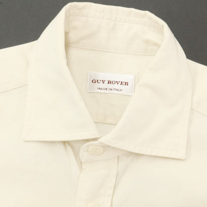 [Used] GUY ROVER Cotton Regular Collar Casual Shirt Beige [S] [Condition Rank A] [Men&