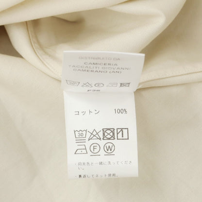 [Used] GUY ROVER Cotton Regular Collar Casual Shirt Beige [S] [Condition Rank A] [Men&