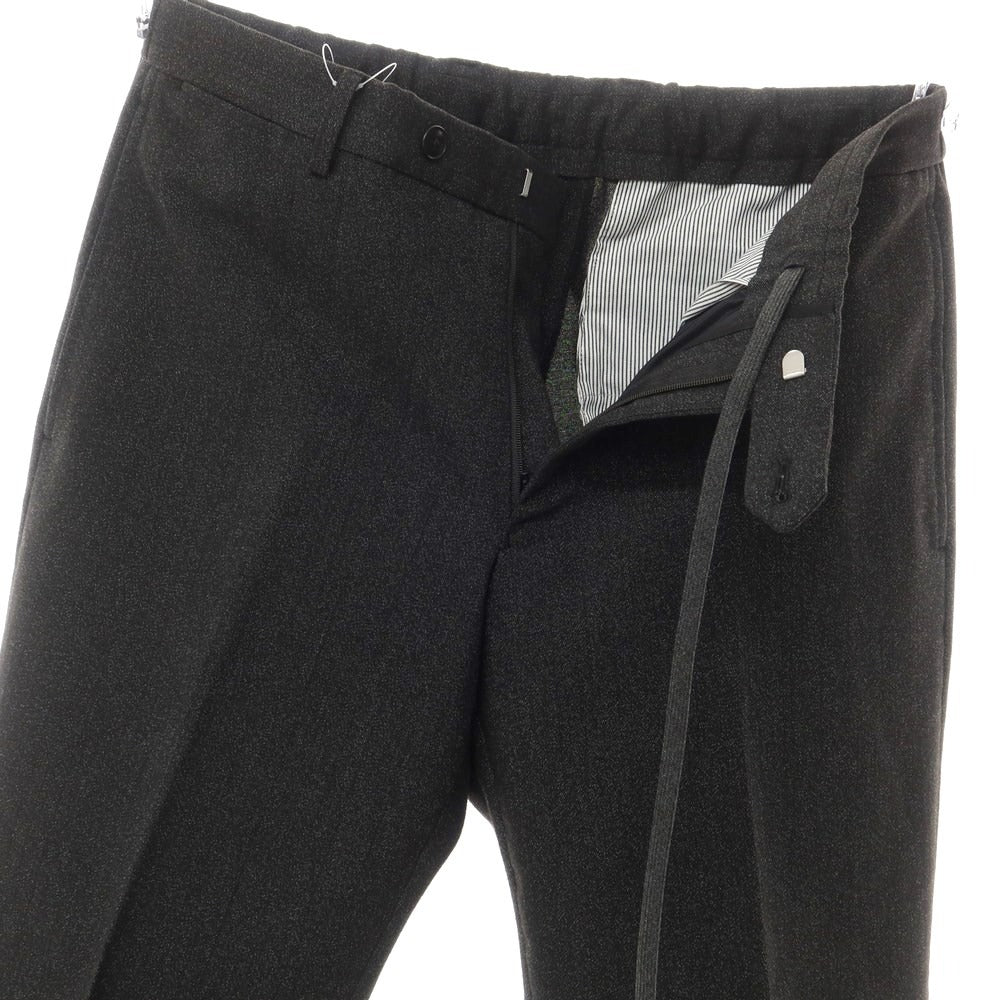 [Used] J.PRESS polyester easy slacks pants, charcoal gray [78] [Condition rank A] [Men&