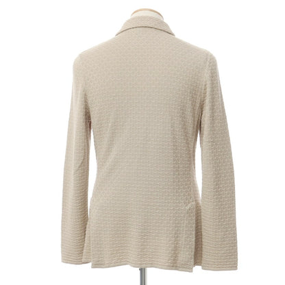 [Used] LARDINI Cotton Knit Jacket Beige [S] [Condition Rank A] [Men&