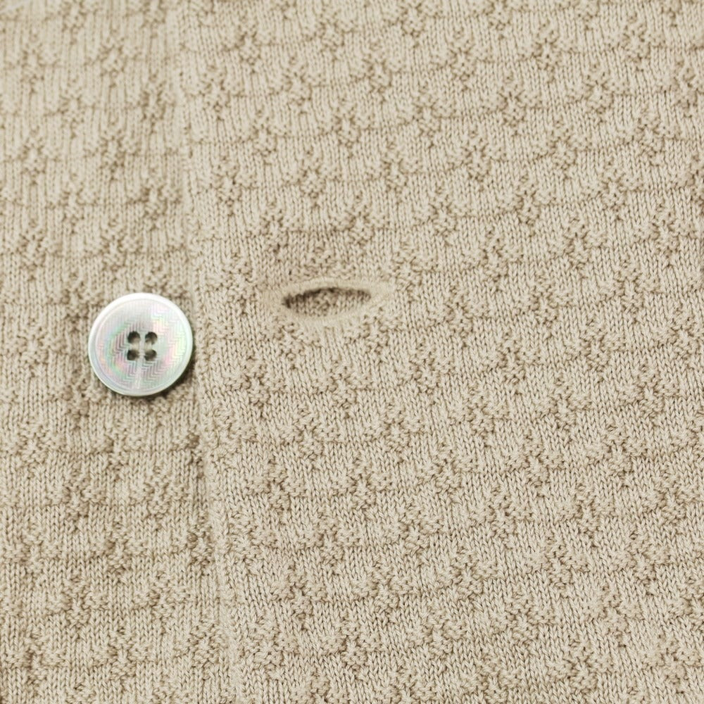 [Used] LARDINI Cotton Knit Jacket Beige [S] [Condition Rank A] [Men&