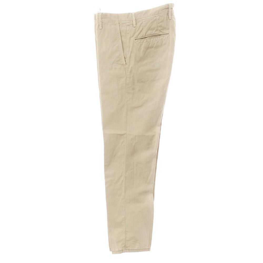 [Used] INCOTEX Cotton Linen Casual Slacks Pants Beige [29] [Condition Rank D] [Men&