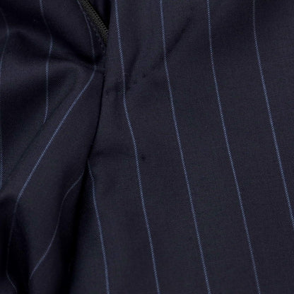 [Used] RING JACKET Wool Striped 3-Button Suit Dark Navy x Light Blue [48] [Condition Rank A] [Men&