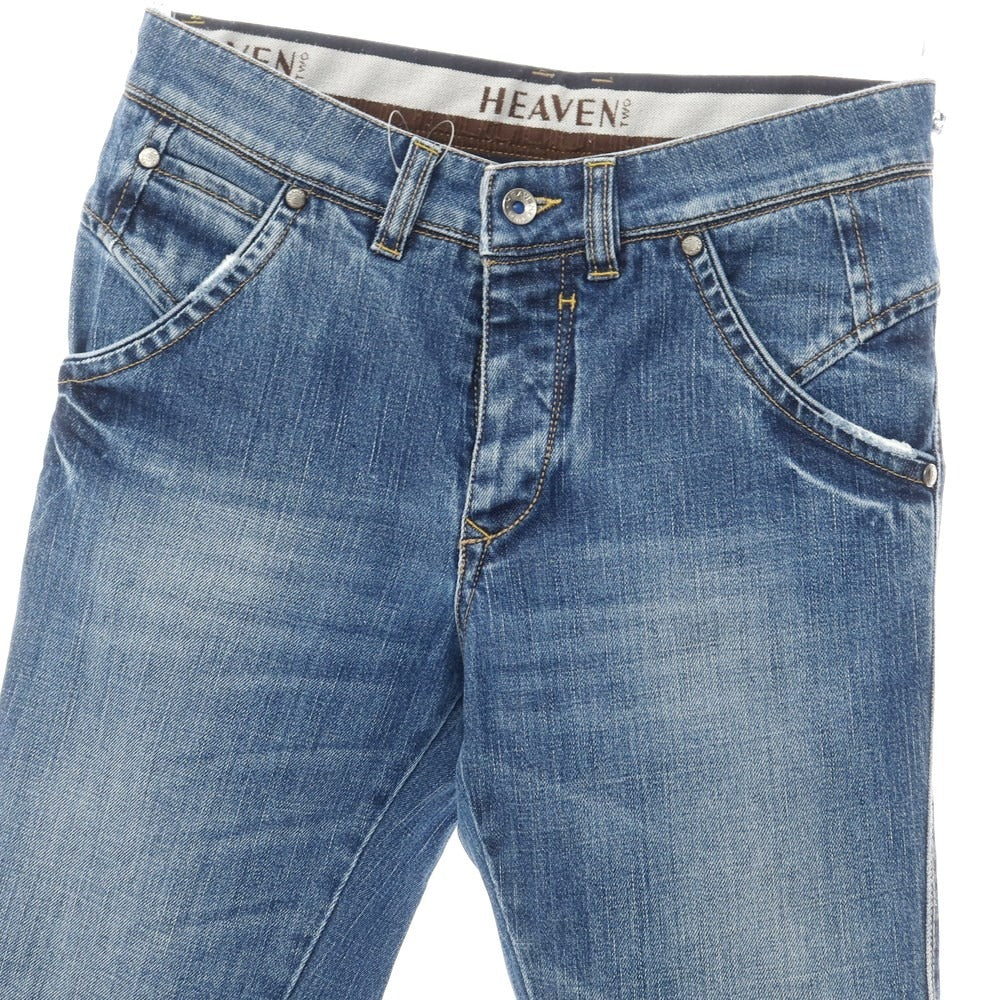 [Used] HEAVEN TWO REED Stretch Denim Pants Jeans Blue [30] [Condition Rank B] ​​[Men&