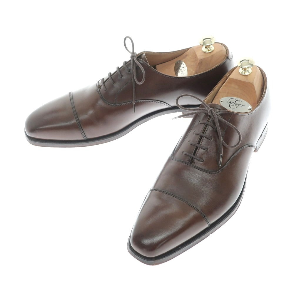 [Used] Crockett &amp;amp; Jones CROCKETT &amp;amp; JONES HALLAM Straight Tip Dress Shoes Brown [7E] [Condition Rank B] ​​[Men&