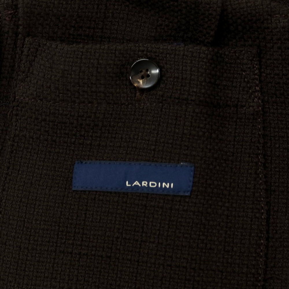 【中古】ラルディーニ LARDINI ウール 3つボタン カジュアルジャケット ダークブラウン【サイズ42】【BRW】【A/W】【状態ランクA】【メンズ】【758994】