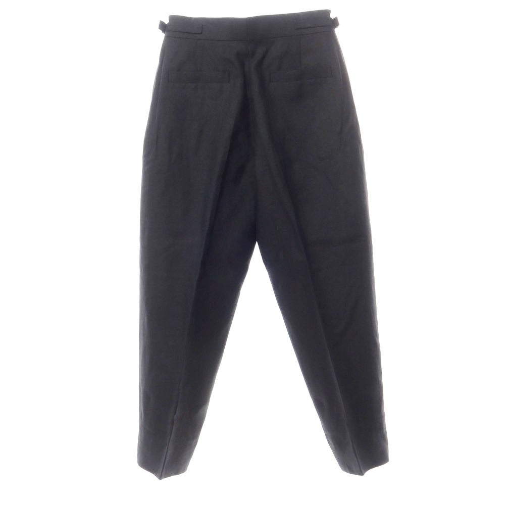 [Used] HUM VENT Spring/Summer 2024 Twill Linen Wide Slacks Pants Navy x Black [2] [Condition Rank A] [Men&