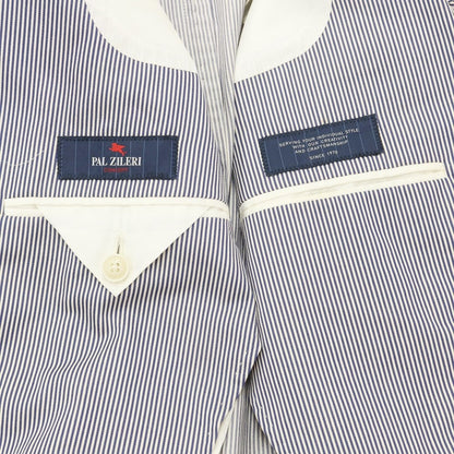 [Used] Pal Zileri corduroy casual jacket, navy x white [46] [Condition rank C] [Men&