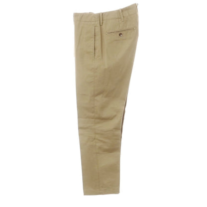 [Used] YCHAI Twill Cotton Casual Slacks Pants Dark Beige [29] [Condition Rank B] ​​[Men&