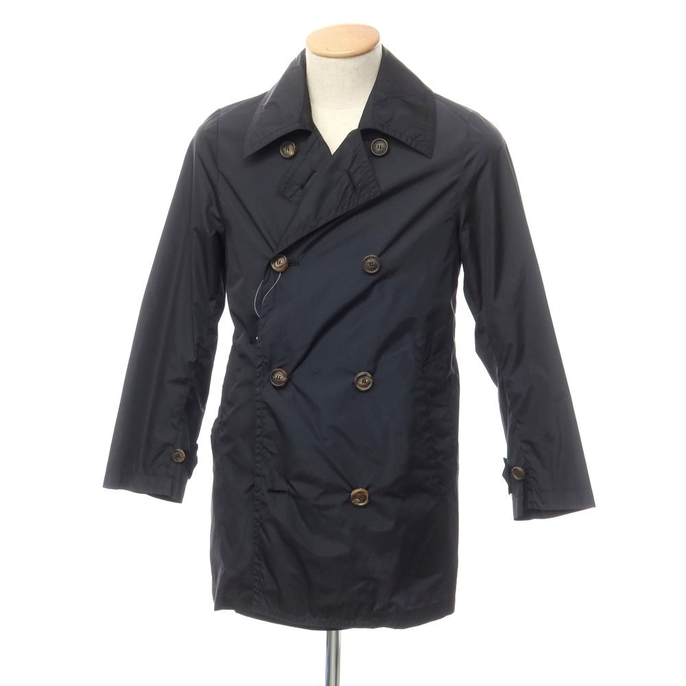 [Used] Felisi nylon double-breasted coat, navy [S] [Condition rank B] [Men&